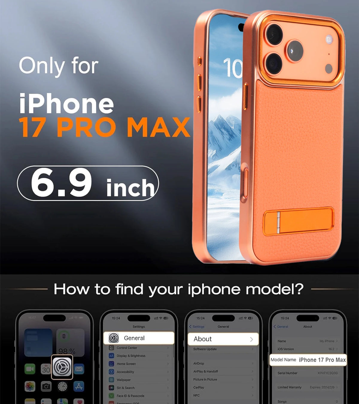 New technology fabric magnetic phone case is suitable for Phone 17Pro 17 Pro Max Magnetic  Case High-en
