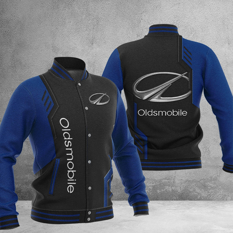 Oldsmobile Dmhj0718 Baseball Jacket Logo Baseball Varsity Jacket
