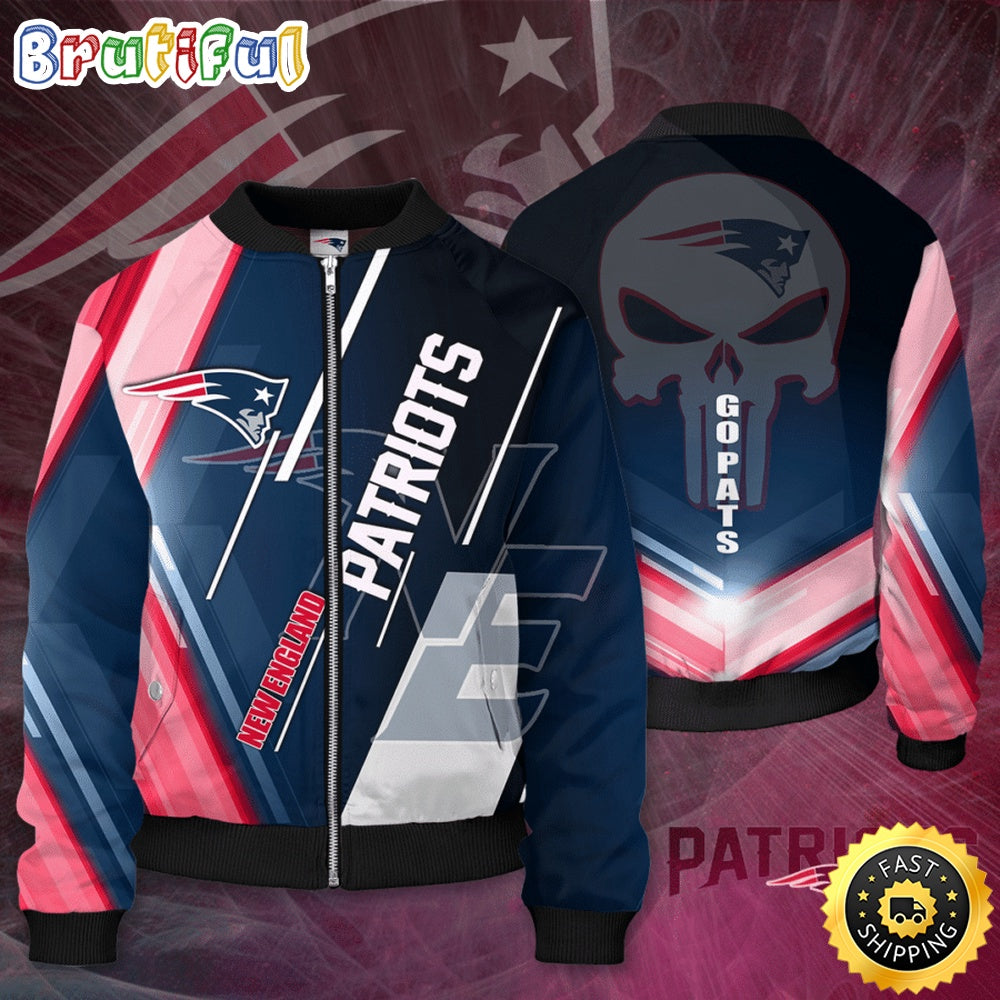 NFL New England Patriots Bomber Jacket Stylish Bomber Coats